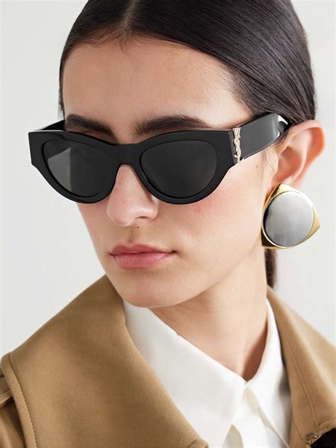 ysl compact shades|YSL clear sunglasses.